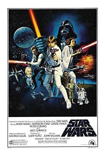 Pósteres - Star Wars Iv: A New Hope Classic Poster And Print