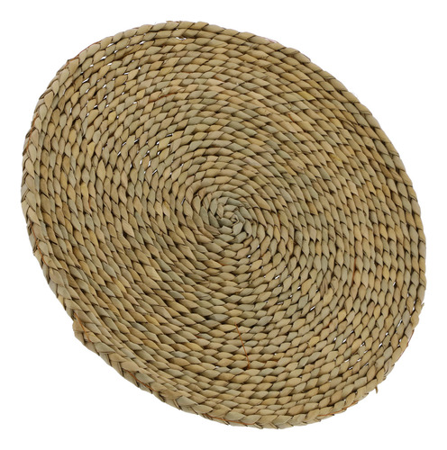 Cojín Redondo De Paja Para Puf, Tatami