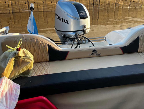 Imagen 6 de 16 de Lancha Pacu Con Honda 60 Hp