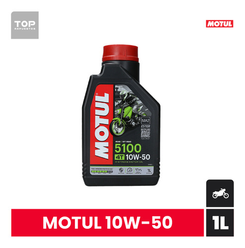 Aceite 5100 Motul 4t 10w50 Semi Sintetico