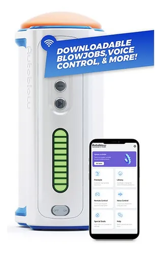 Masturbador Inteligente Autoblow A. I. Plus- Sexo Oral Color Blanco Tipo De Orificio Boca