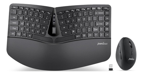 Teclado Ergonononómico Y Mouse Vertical Perixx Mini Windows