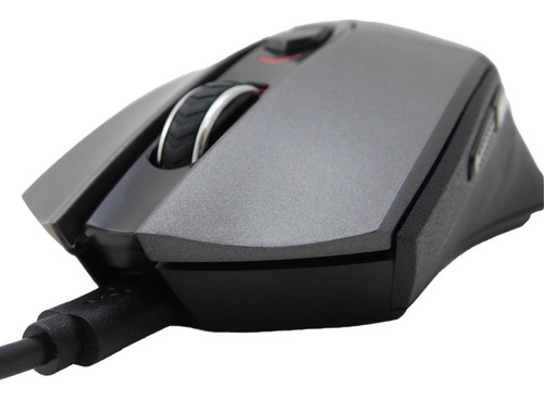 Imagen 8 de 10 de Mouse Inalambrico Gamer Usb 16000 Dpi Rgb Dual Luces Led