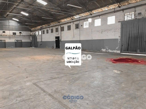 Imagem 17 de 29 de Galpão, 7674 M² - R$ 13.500.000 Ou Aluguel Por R$ 40.000 - Jardim Albertina - Guarulhos/sp - Ga0070