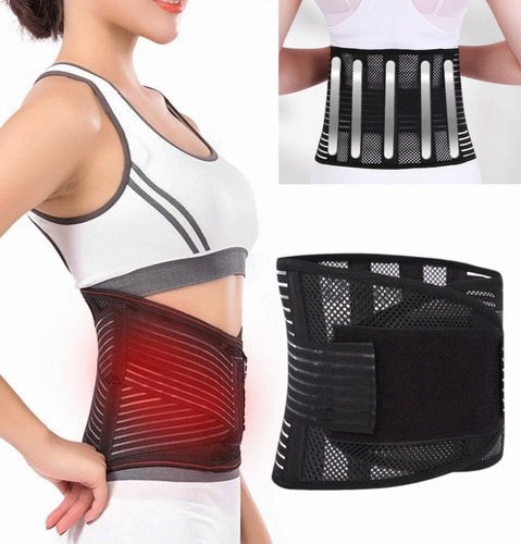 Faja Soporte Sacro Lumbar Dolor Espalda O Durante Deporte