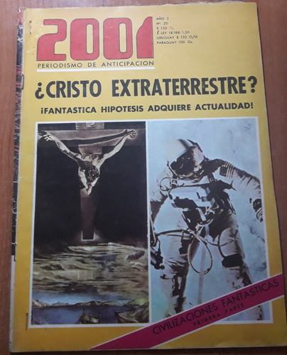 Revista 2001 Periodismo De Anticipacion N°20  Marzo De 1970