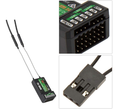Receptor Flysky Rc Fs-ia6b 2.4g 6 Canales I-bus Ppm Receptor