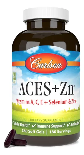 Multivitamínico Antioxidante A C E Selenio Zinc 360 Cápsulas Sabor