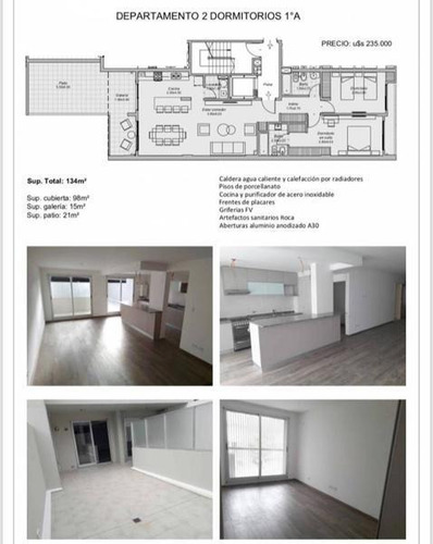 Imagen 2 de 2 de Se Venden Departamentos A Estrenar.1 Y 2 Dormitorios. Cochera. Excelente Zona.