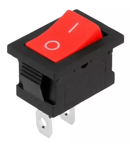 Mini Interruptor ON OFF 3A 220v - Blanco