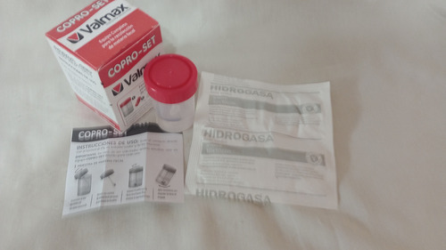 Valmax Coproset 1 Envase Análisis Recolección Materia Fecal