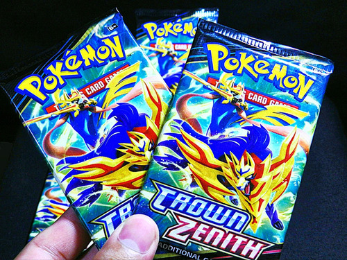 Sobres Pokemon Tcg Crown Zenith Original