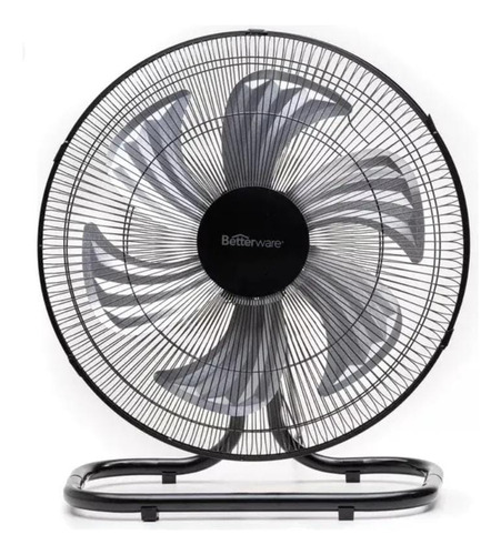Ventilador 6 Aspas Venti Max Pro 50 Cm 60 Hz Negro Aluminio Aluminio 6
