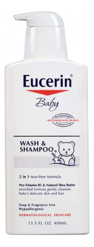 Jabon Y Shampoo - Eucerin Baby - Formula 2 En 1 - Bodywash & Shampoo