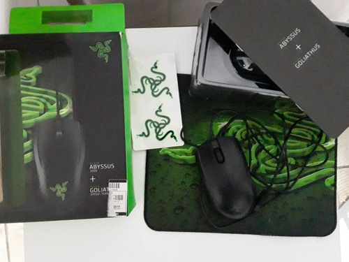 Mouse Razer Abyssus 2000 + Mousepad Goliathus Speed