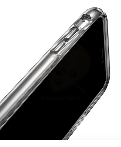 Imagem 3 de 3 de Capa Super Anti-impacto Para Apple iPhone 12 - Transparente