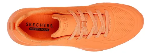 Skechers memory foam hombre naranja new arrivals