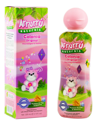 Arrurru Naturals Fine Baby Colonia Para Las Niñas/arrurru .