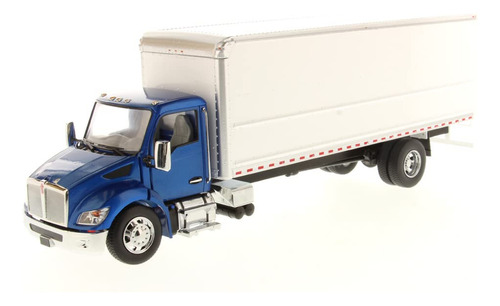 1:32 Kenworth T280 Supreme Signature Van, Cabina Azul Y Cuer