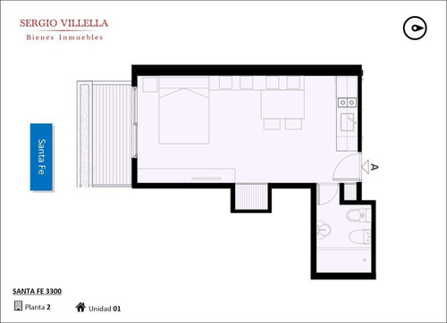 Imagen 10 de 11 de Santa Fe 3300 - 1 Dormitorio En Venta En Rosario
