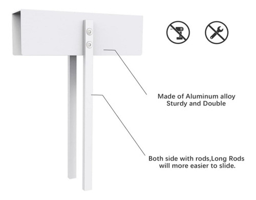 Cerradura De Puerta Plegable De Metal, Accesorio De