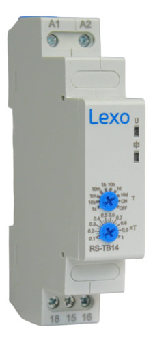 Rele Off Delay Rs-tb14 1s - 10d 12-240vac/vdc 1 C/o Lexo