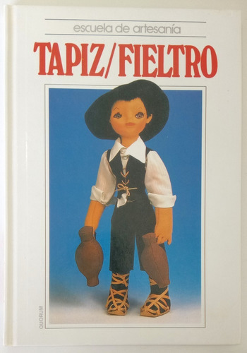 Tapiz Fieltro Colección Escuela Artesanía Libro Manualidades