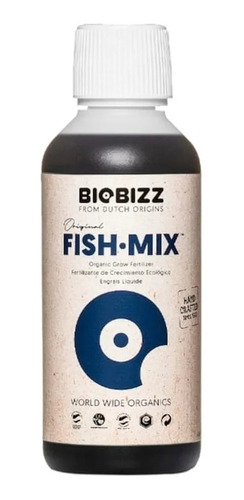 Biobizz Fertilizante Bio Bizz Fish Mix Orgánico 250ml