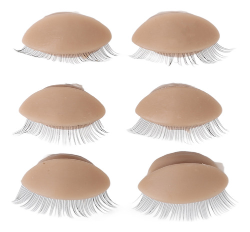 Muñeca De Extensión De Pestañas Para Maquillaje Con Cabeza D