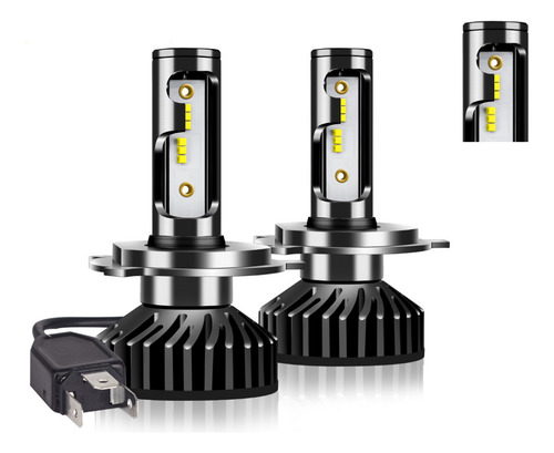 Luces Turboled 12.000 Lm,canbus H4 + T10 Canbus Chip Csp