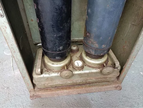 Antigua Estufa A Kerosene Tipo Pod Chapa Vintage Uso (Usado)