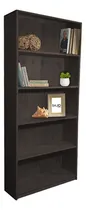Comprar Biblioteca Organizador Recta 80 Cm Madera De Pino Maciza Color Nogal
