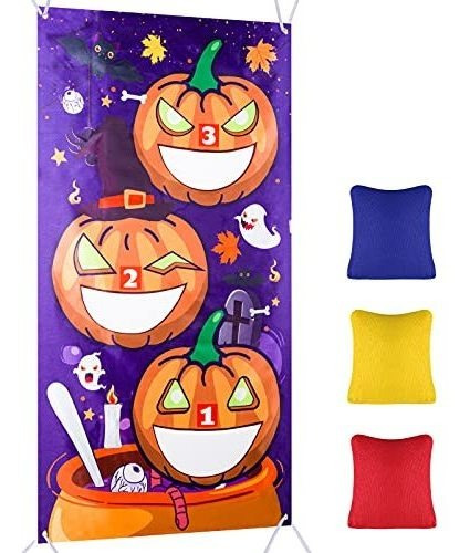 Halloween Bean Bag Toss Juegos Para Niños,halloween Y18hq