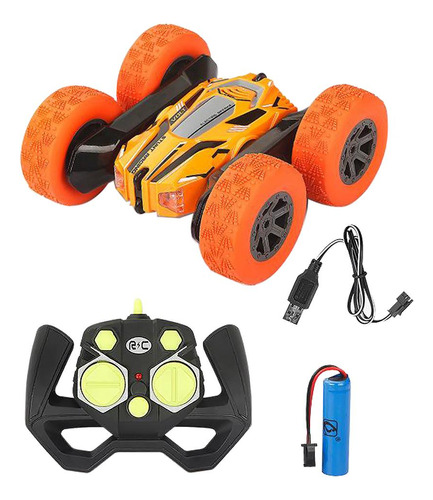 Rc Coche De Acrobacias 360 ° Giratoria De Doble Cara 4wd