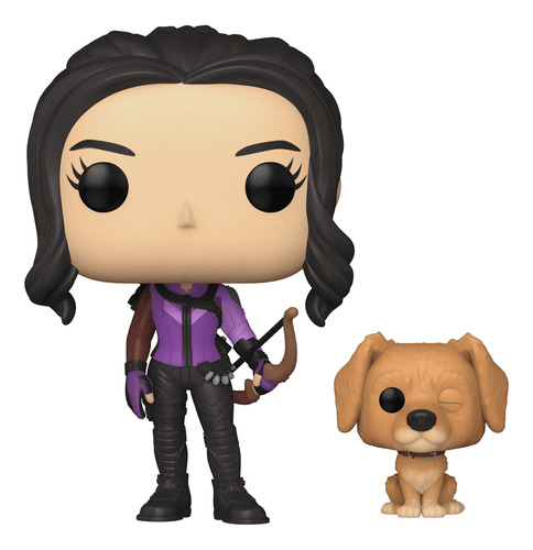 Funko Pop! Hawkeye Kate Bishop Con Lucky The Pizza Dog