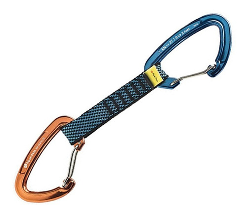 Costura Expressa 11cm 2mosquetão Wire Alpen Pass En 566 Uiaa