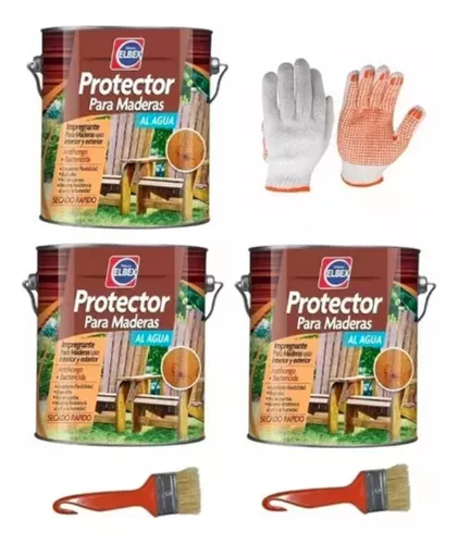 Protector para Madera al agua - ELBEX Pinturas