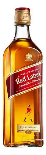 Pack De 6 Whisky Johnnie Walker Red Label 200 Ml