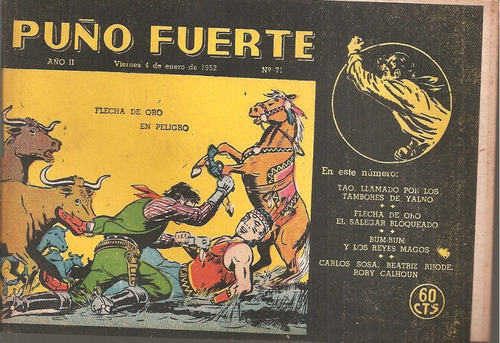 Revista Puño Fuerte Nº 71 Enero 1952