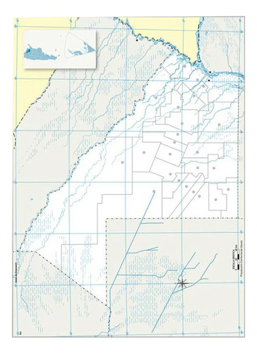 Mapas Rivadavia N°3 Block X40 Chaco Politico