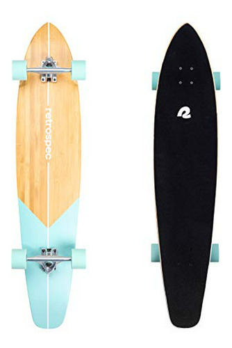 Ten Toes Board Emporium Zed Bamboo Longboard Skateboard Crui