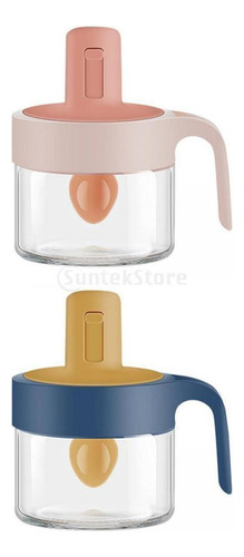 2 Tarros De Especias De Cocina, Contenedor De Almacenamiento