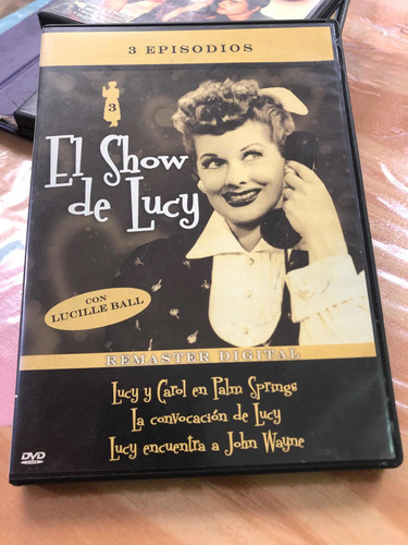 El Show De Lucy Lucille Ball Remaster Dvd 3 Episodios Palerm