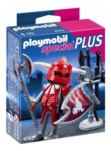 Playmobil 4763 Special Plus Caballero Del Toro Unico Knight
