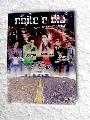 Dvd + Cd Villamix - Noite E Dia Ao Vivo Em Goiânia / Lacrado