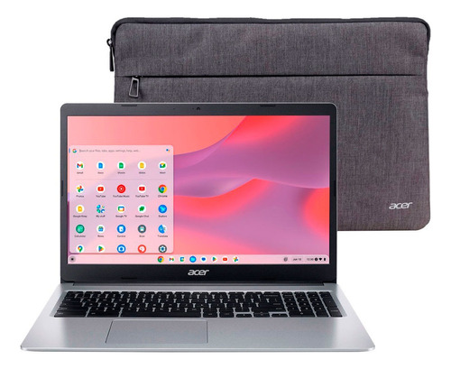 Notebook Acer Chromebook Cb315 Tela 15.6 Celeron N4120 64gb