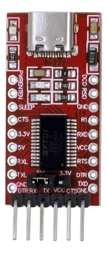 Ft232rl Ftdi Módulo Usb A Uart Con Conector Usb Tipo C