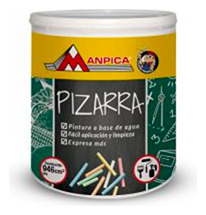 Pintura P/pizarra Verde 1/4gl Manpica