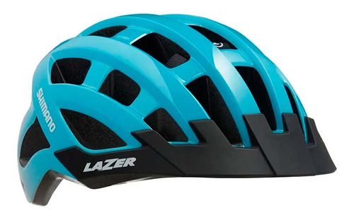 Capacete Lazer Compact Azul Shimano Team (54-61) Inmold