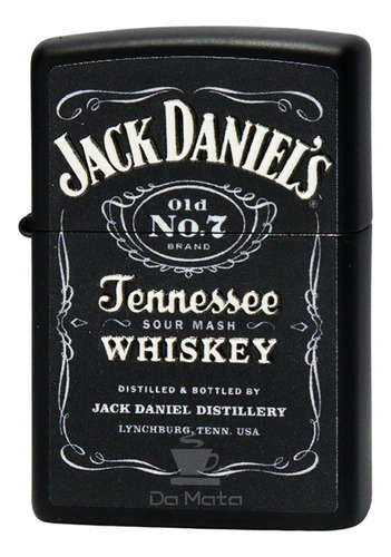 Isqueiro Zippo 49281 Jack Daniel's - Tabacaria Da Mata